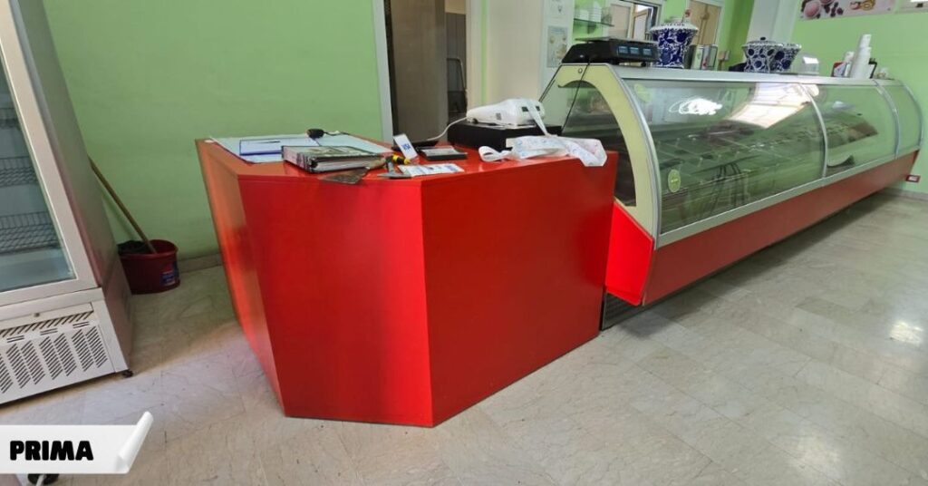 restyling pasticceria